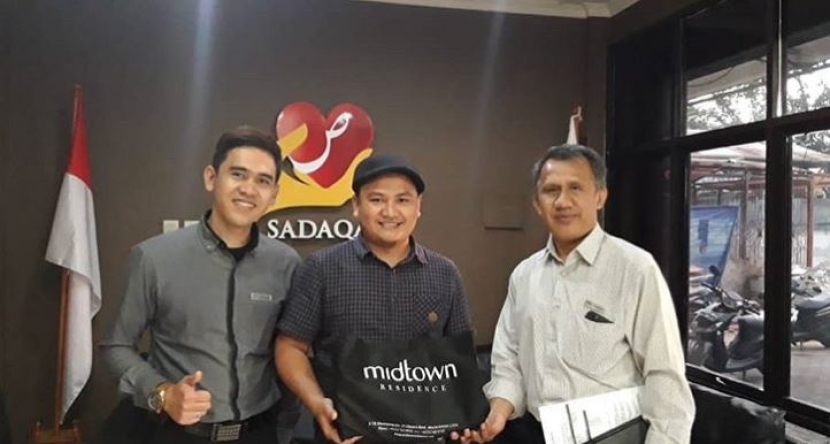 SADAQA Menerima Perwakilan dari Midtown Residen