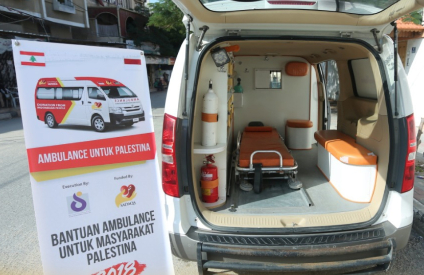 SADAQA Salurkan Bantuan Ambulance Untuk Palestina