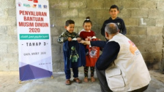 Donatur SADAQA Kembali Hangatkan Palestina di Penghujung Musim Dingin