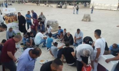 Penyaluran Bantuan Ramadhan ke Al-Aqsa