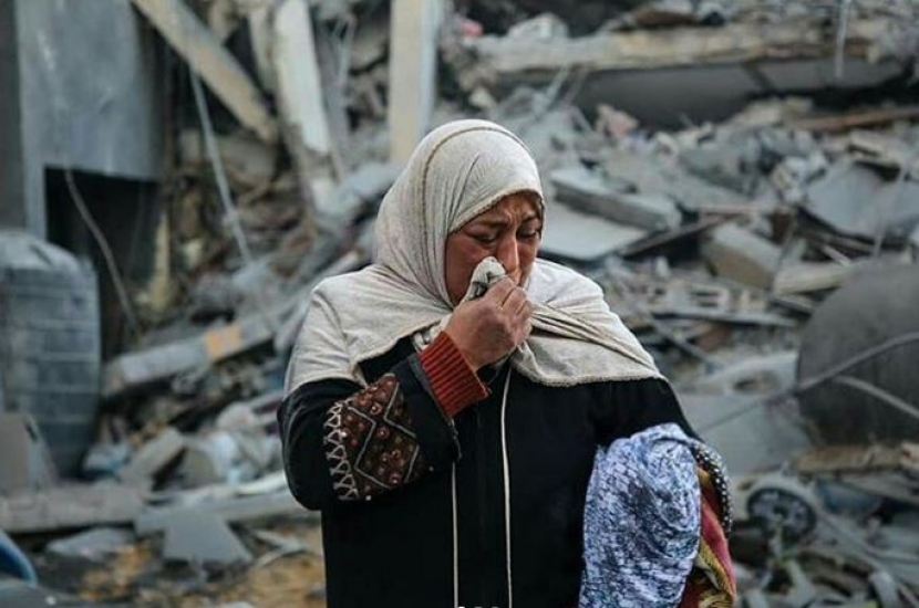 Ibu kehilangan rumah akibat serangan brutal Israel