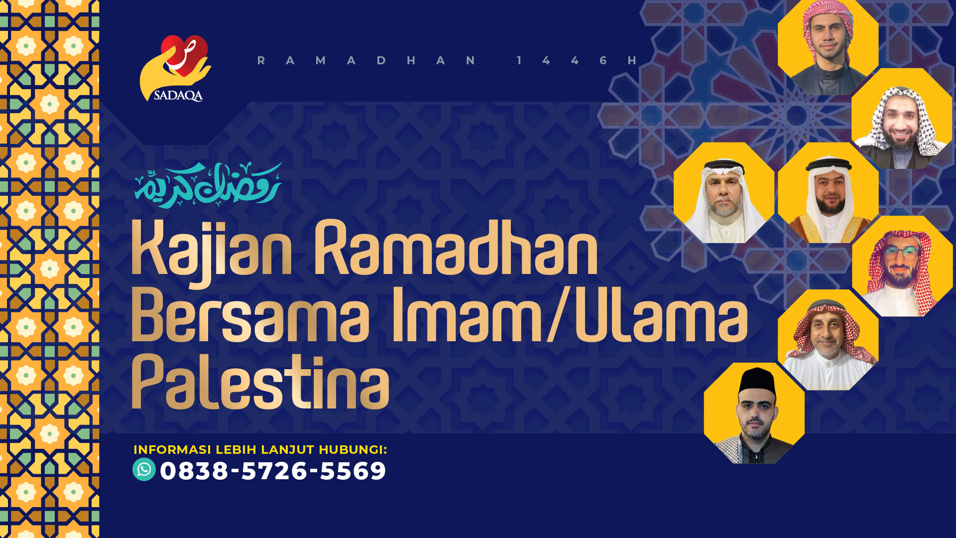 Jaulah Ramadhan 1446 H: Hadirkan Langsung Para Syeikh dari Palestina ke Indonesia