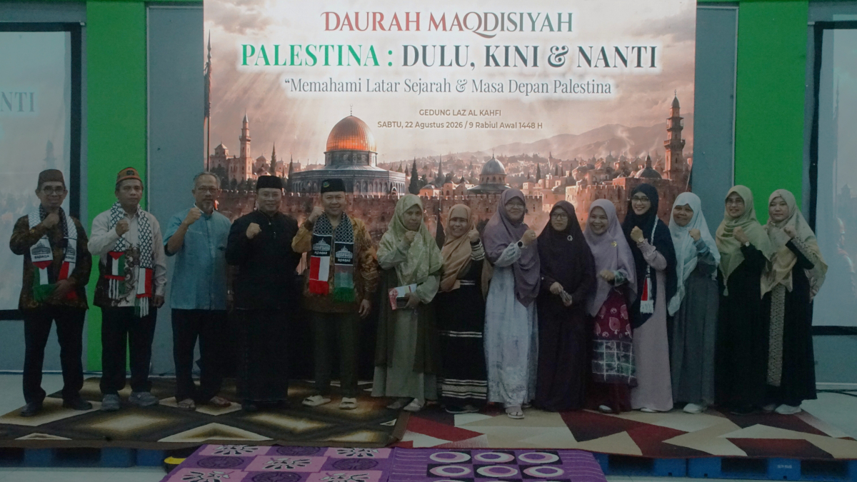 SADAQA Gelar Dauroh Maqdisiyah "Palestina Dulu, Kini dan Nanti" untuk Perkuat Kepedulian Umat