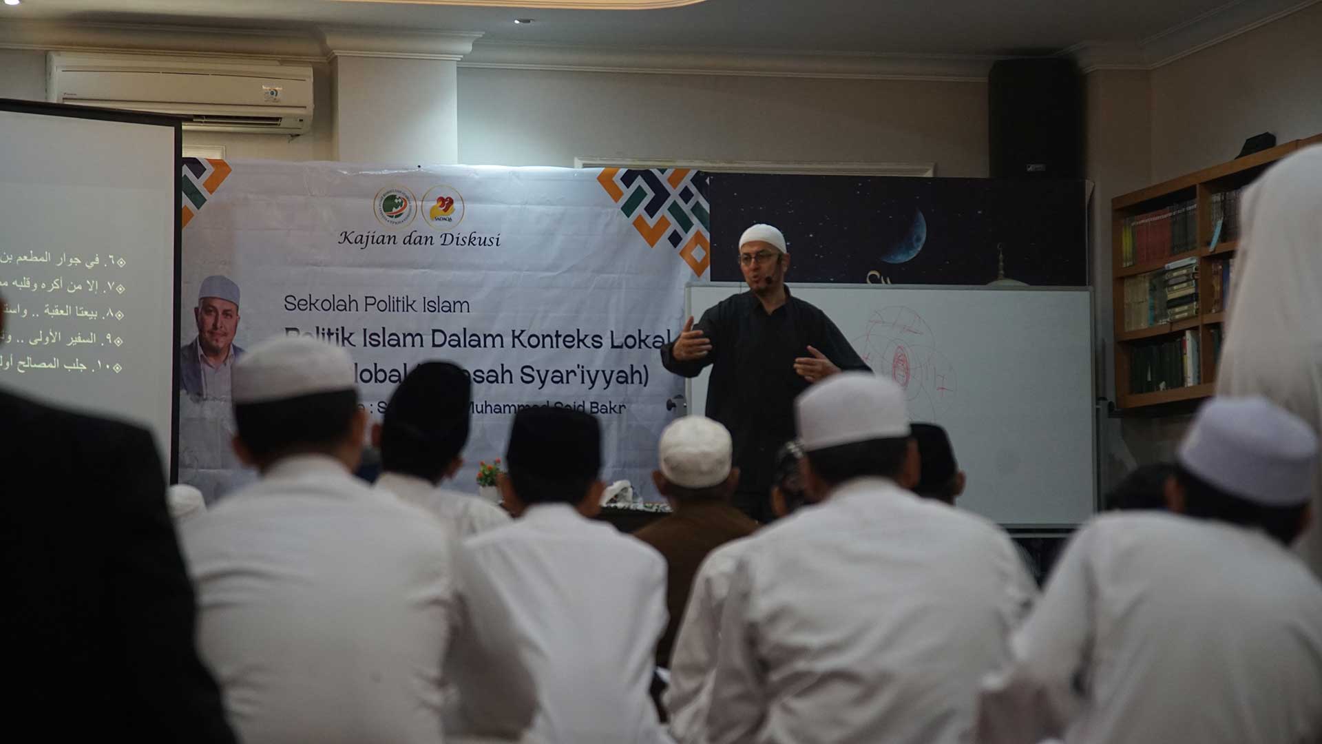 SADAQA Selenggarakan Rangkaian Dauroh Kepalestinaan dan Politik Syariah Bersama Dr. Muhammad Said Bakr