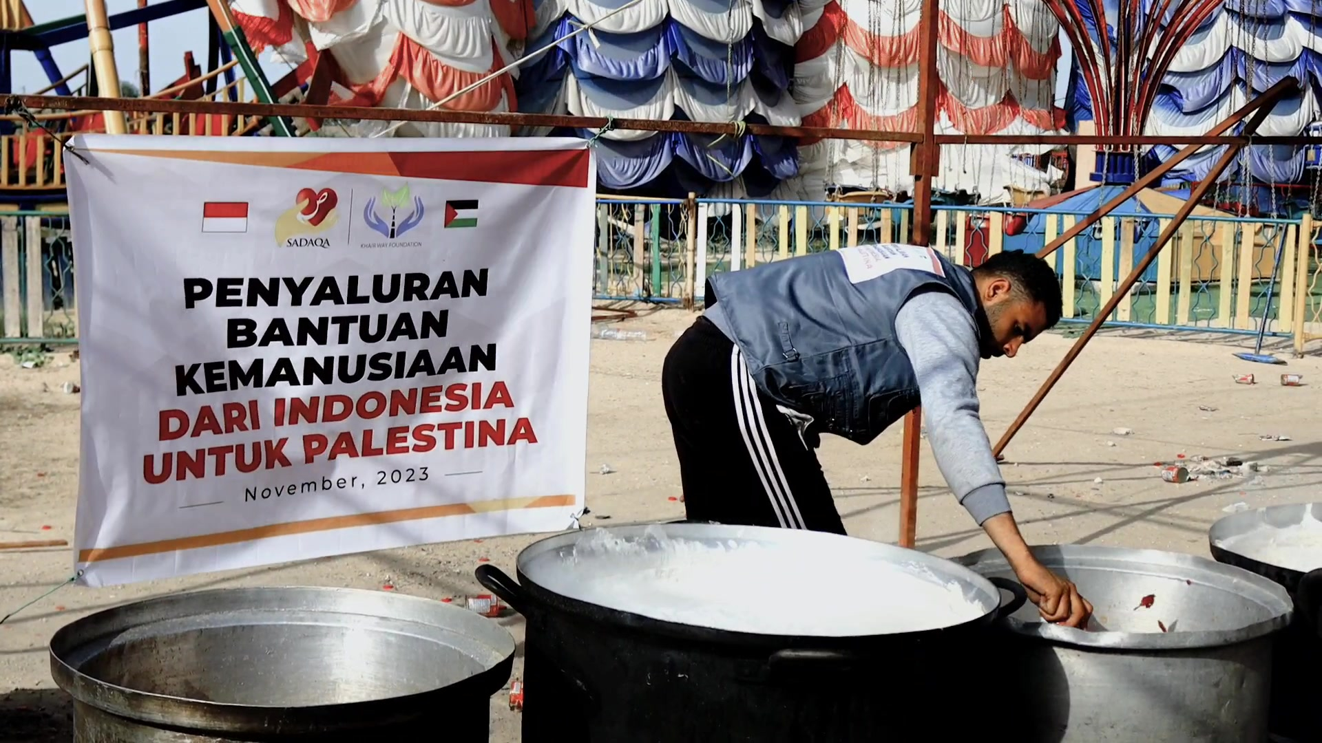 SADAQA Dirikan Dapur Umum Darurat Untuk Masyarakat Gaza