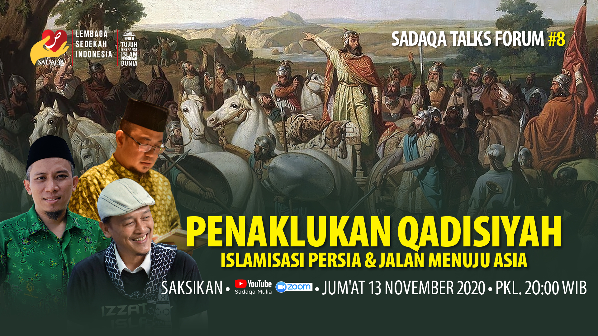 STF#8: Penaklukan Qadisiyah; Islamisasi Persia dan Jalan Menuju Asia