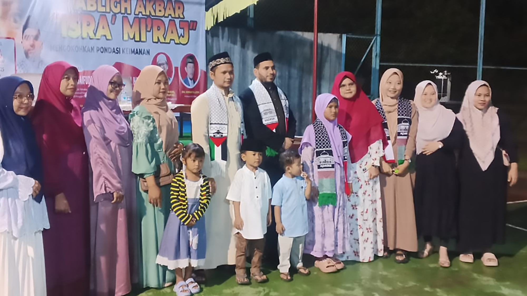 Rangkaian Safari Dakwah SADAQA Peringatan Isra' Mikraj Nabi SAW Bersama Syeikh Palestina Berakhir di Pekanbaru