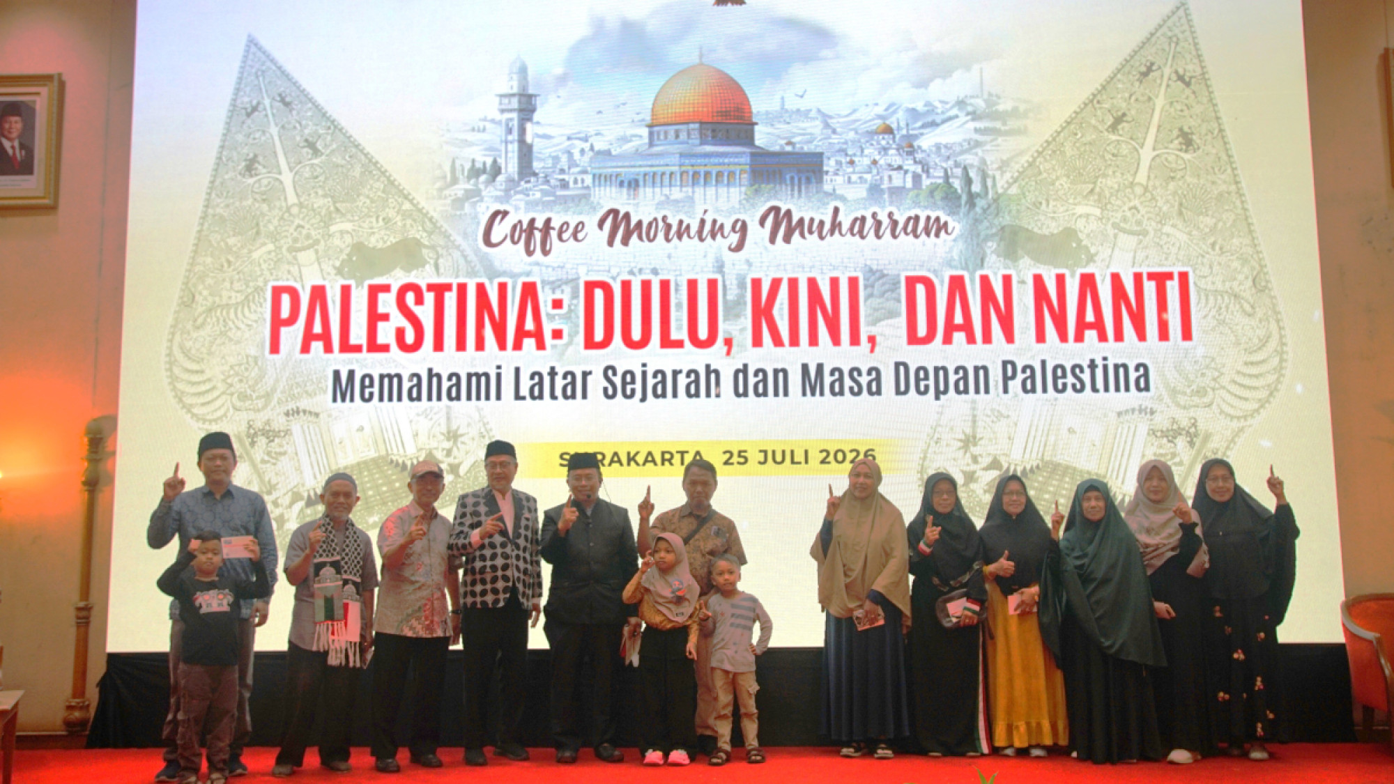 Gelar Coffee Morning Muharram, IPHI dan SADAQA Solo Perkuat Solidaritas untuk Palestina