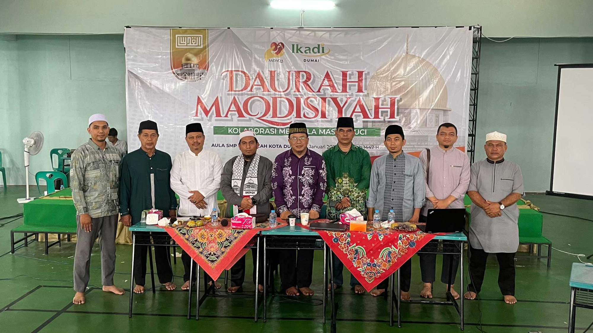 SADAQA Gelar Daurah Maqdisiyah di Dumai, Riau