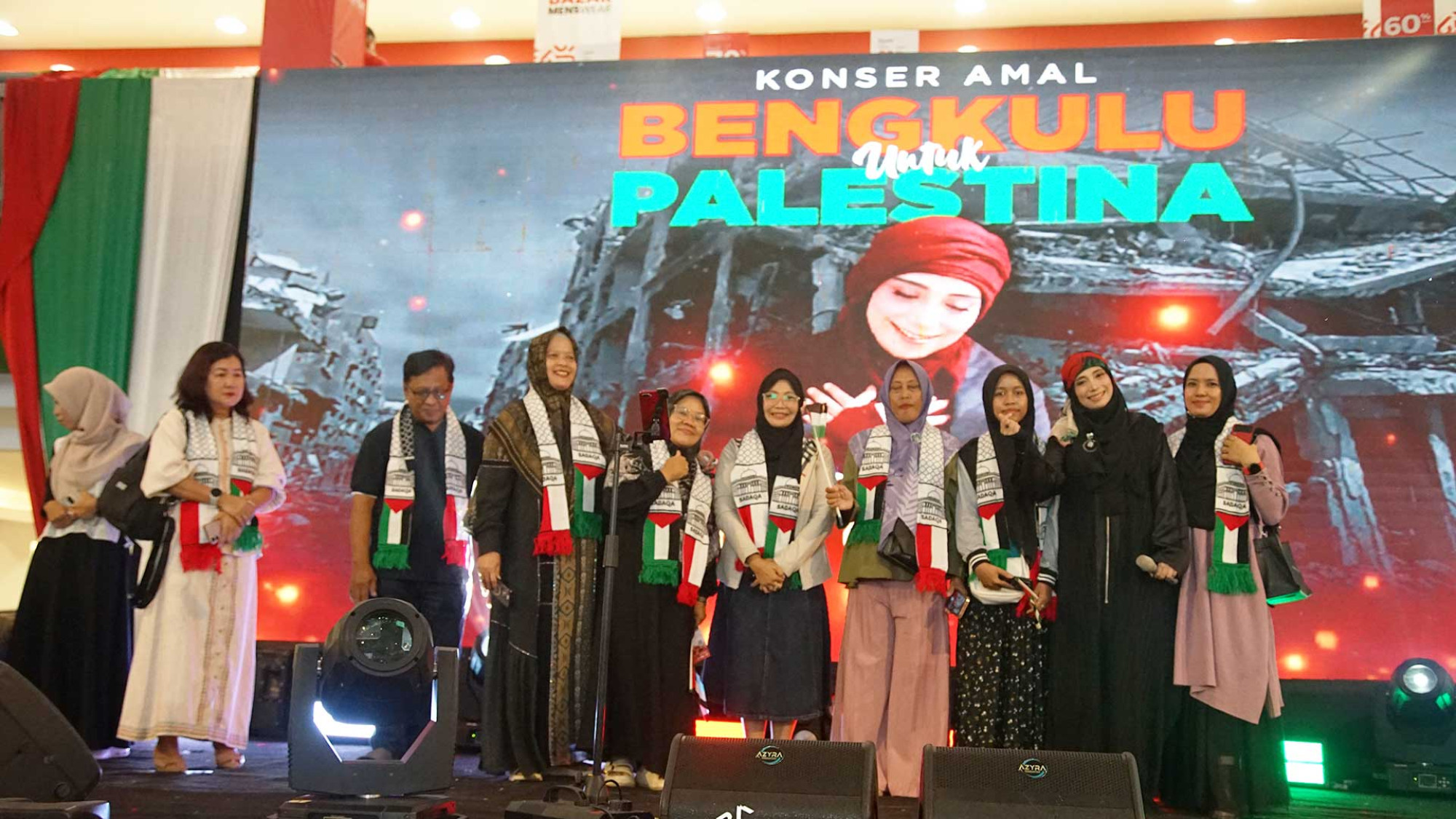 SADAQA Gelar Konser Kemanusiaan dan Penggalangan Dana untuk Palestina di Bengkulu